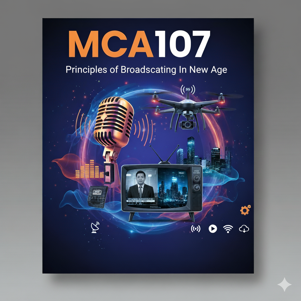 MCA107 หลักวิทยุกระจายเสียงและวิทยุโทรทัศน์สมัยใหม่